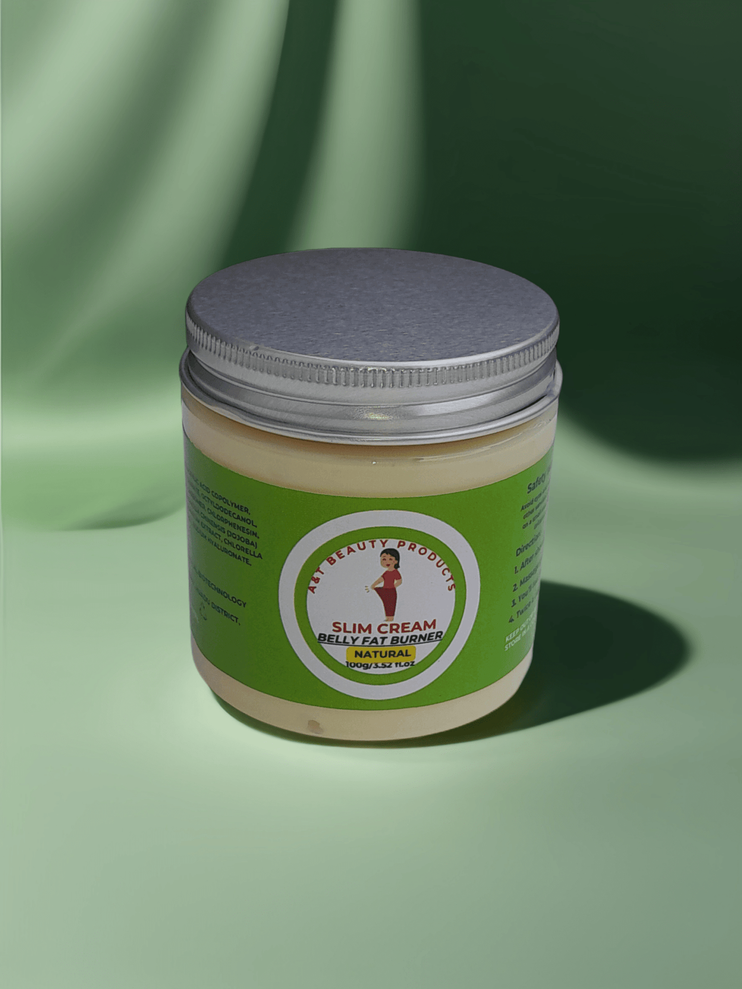 A&T Natural Slim Cream/ Belly Fat Burner™ - A&T Beauty (Quality) Products