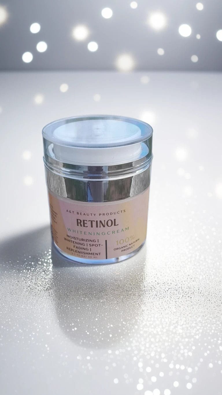 A&T Retinol Whitening Moisturizer™ – Best Cream for Hyperpigmentation | 50 ml